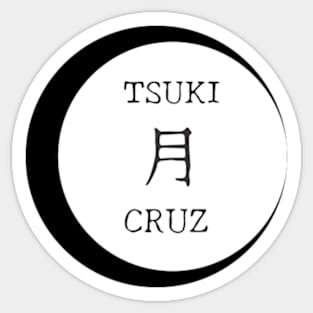 Tsuki Cruz Main Logo Sticker